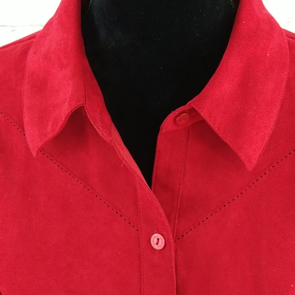 Relativity Ultra Suede Button-Down Shirt Jacket - image 4